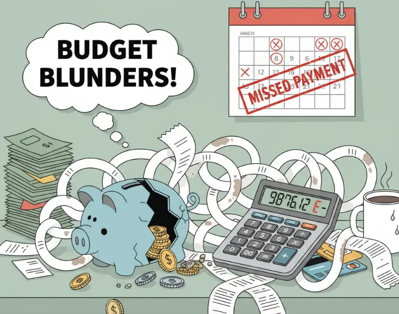 5 Budgeting Mistakes Everyone Makes